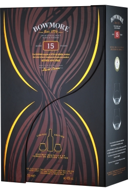 Виски Бомо 15 лет в п/у с 2  стаканами